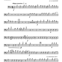 Hornpipe from "Water Music Suite No. 2" - Trombone 3