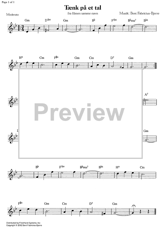 Taenk paa et tal - C Instruments