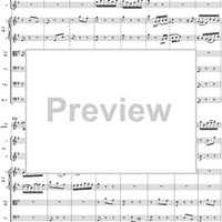 Brandenburg Concerto No. 4: Allegro - Score
