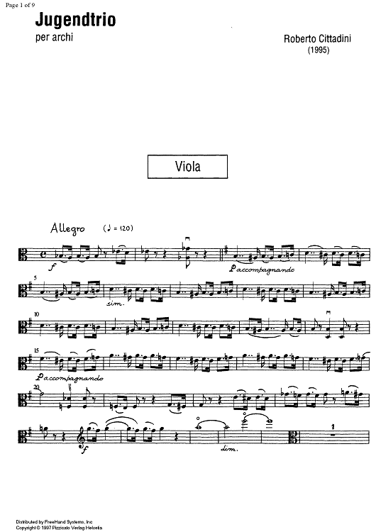 Jugendtrio - Viola