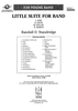 Little Suite for Band - Score Cover