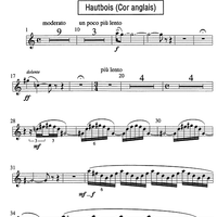 Sylvie et le paon - Oboe