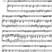 Partita No. 5 - Score