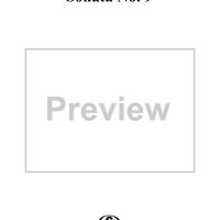 Sonata No. 9, Op. 5 - Viola