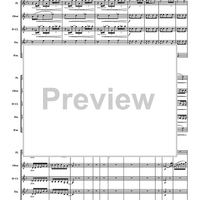Andantino - From the 3rd movement of "String Quartet No. 1, Op. 10" - Score