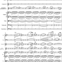 Clarinet Concerto in A Major, K622 - Movement 2 - Full Score