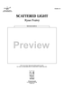 Scattered Light - Score