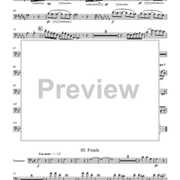 Concerto No. 1 for Organ and Brass Quintet - Trombone