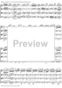 String Quartet No. 13, Movement 4 - Score