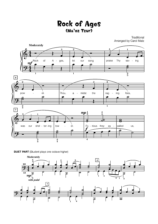 Rock of Ages (Ma'oz Tsur)