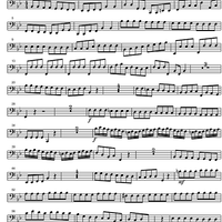 The Arrival of the Queen of Sheba HWV 67 - Bassoon