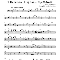 Quatricelli: Volume II - Cello 1