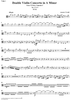Double Violin Concerto in A Minor    - from "L'Estro Armonico" - Op. 3/8  (RV522) - Viola 1