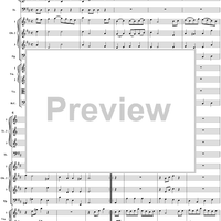 Orchestral Suite No. 4 in D Major - Score