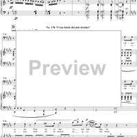 La forza del destino, Act 3, No. 17, Scene and Aria. "Morir! Tremenda cosa!", "Aura fatale del mio destino" and "Ah! Egli è salvo" - Score
