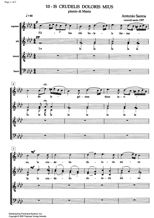Is crudelis doloris mius - Score