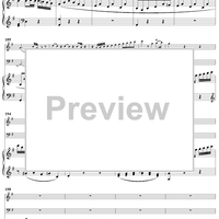 Piano Trio in D Minor K442 - Piano Score