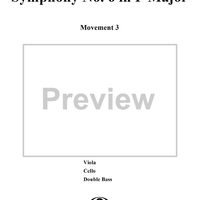 Symphony No. 6, Movement 3 - Full Score