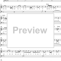 "Colla bocca e non col core", No. 6 from "La Finta Semplice", Act 1, K46a (K51) - Full Score
