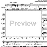 Mein! Op.25 No.11 D795
