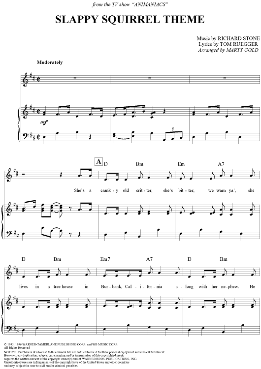 Slappy Squirrel Theme