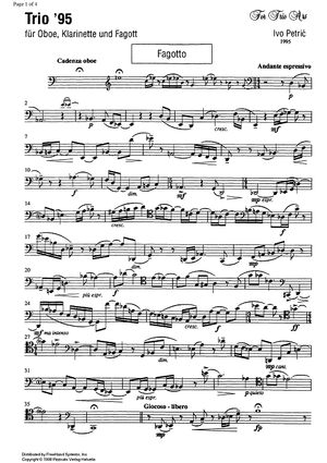 Trio '95 - Bassoon