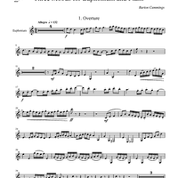 Three Moods for Euphonium and Piano - Euphonium TC