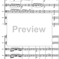 String Quintet c minor Op.104 - Score