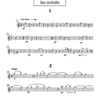 I Sette Veli - E-flat Alto Saxophone