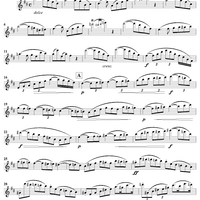 Duet No. 4 from Six Easy Duets, Op. 137 - Flute 1