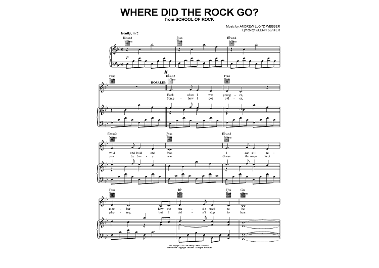 Where Did The Rock Go?