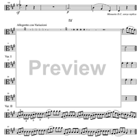 Quintet A Major KV581 - Viola