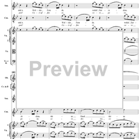La Finta Giardiniera, Act 3, No. 27 "Du mich fliehen?" (Recitative/Duet) - Full Score