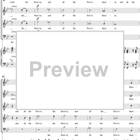 Chandos Te Deum in B-flat Major, HWV281: No. 2, All the Earth Doth Worship Thee