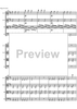String Quartet No. 6 D Major D74 - Score