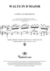 Waltz in D Major, WoO85