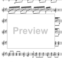 Sonata A Major - Guitar