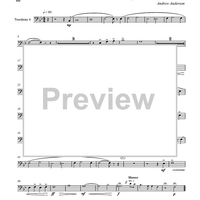 Variations on Auld Lang Syne - Trombone 4