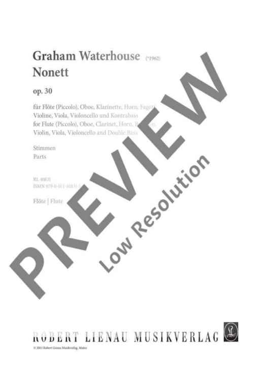 Nonet - Set of Parts