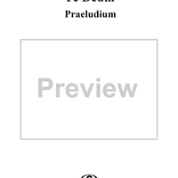 Te Deum, Op. 22, No. 3, Praeludium