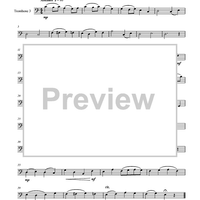 An English Folksong Suite - Trombone 3