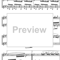 Sonata A Major - Score