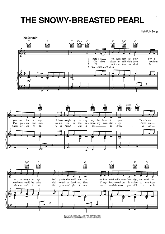 The Snowy-Breasted Pearl