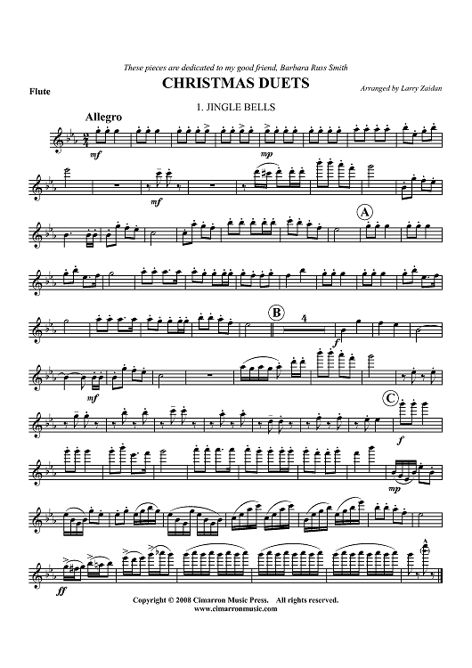Christmas Duets - Flute