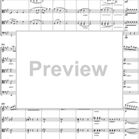 String Quintet No. 1 in A Major, Op. 18 - Score