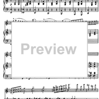 Valse-scherzo for Violin and Orchestra in C major (C-dur) - Score