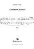 Andante Grazioso in G Minor