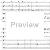 Brandenburg Concerto No. 5: Allegro - Score