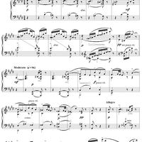 Petite Ballade, No. 4 from "Twenty Four Morceau Characteristiques", Op. 36