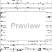Messiah, no. 22: Behold the Lamb of God - Full Score